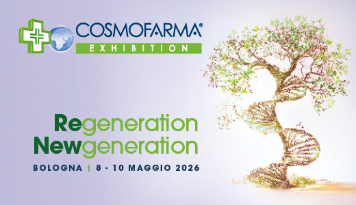 8, 9 e 10 maggio 2026 Cosmofarma Exhibition 2026: programma - istruzioni per l’accesso gratuito - posizionamento stand istituzionale